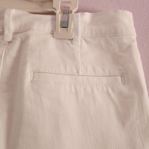 J. Mclaughlin Rainey straight leg jeans front seam kick flare ankle Lenght - Picture 10 of 12